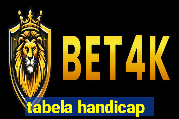 tabela handicap